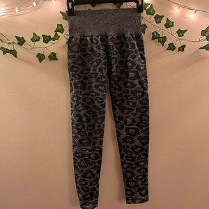 NVGTN BLACK CHEETAH LEGGINGS